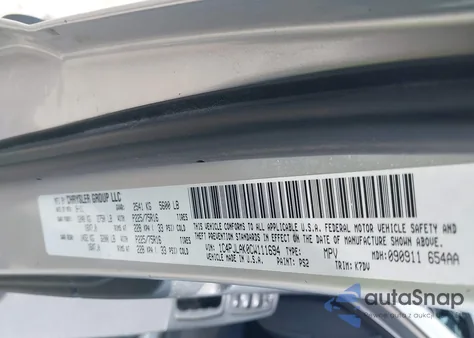 2012 Jeep Liberty Sport из США, поврежденный, VIN 1C4PJLAK0CW111694